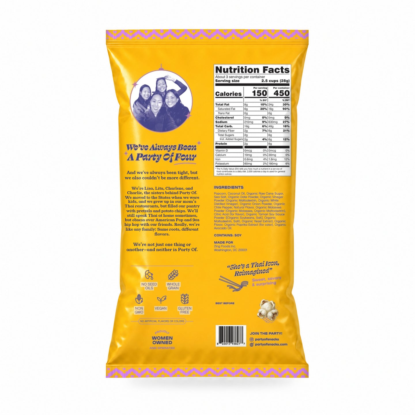 Pad Thai Popcorn