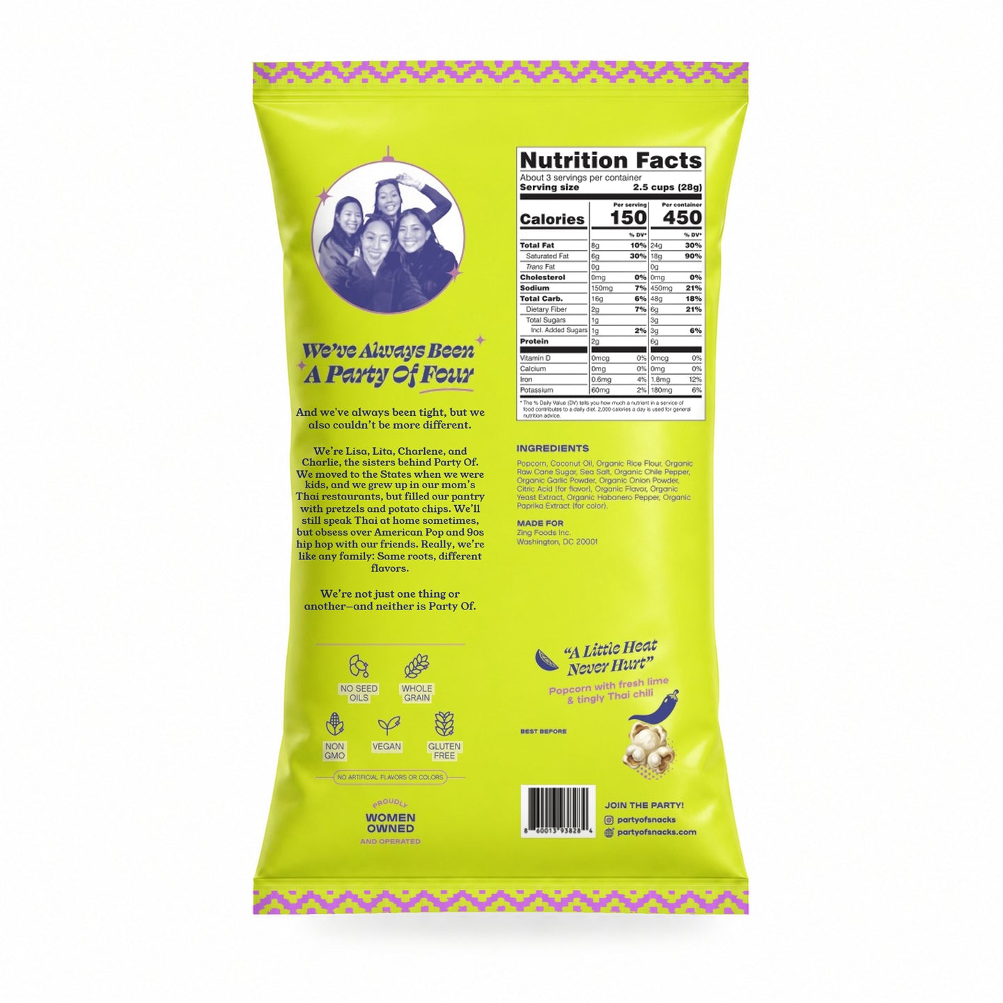 Thai Chili Lime Popcorn